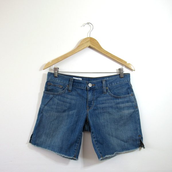 Shorts jeans, Boy Friend, Tamanho 42, Comprimento 34 cm