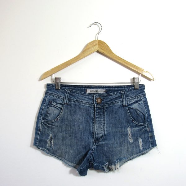 Shorts jeans, Allegri, Tamanho 40, Comprimento 24 cm