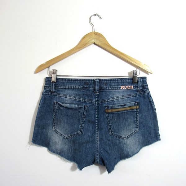 Alternative view of Shorts jeans, Allegri, Tamanho 40, Comprimento 24 cm