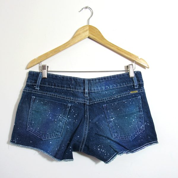 Alternative view of Shorts jeans, Maria Violeta, Tamanho 42, Comprimento 26 cm