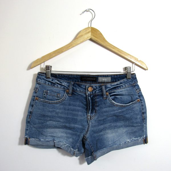 Shorts jeans, Aéropostale, Tamanho 40, Comprimento 26 cm