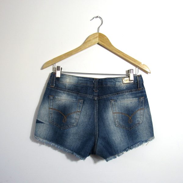 Alternative view of Shorts jeans, Empório Alex, Tamanho 38, Comprimento 26 cm