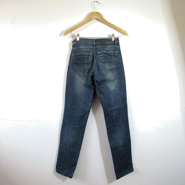 Alternative view of Calça jeans, Achadinhos MBB, Tamanho 38, Comprimento 96 cm