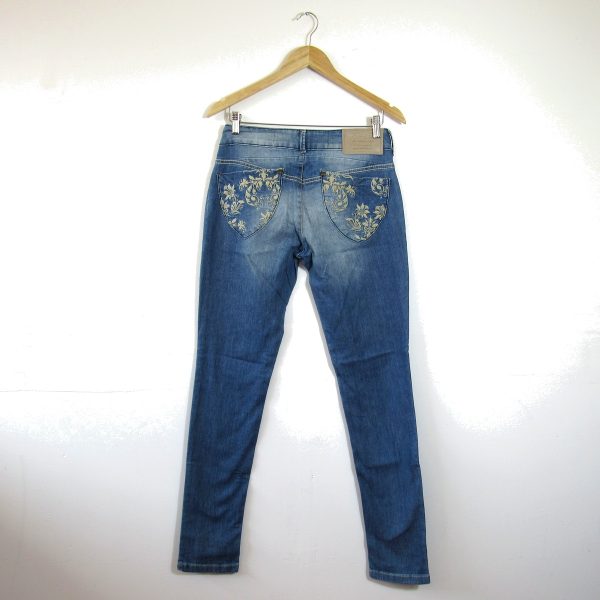 Alternative view of Calça jeans, Lez a Lez, Tamanho 40, Comprimento 102 cm