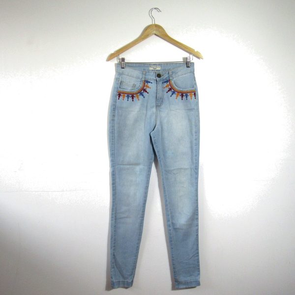 Calça jeans, Marisa, Tamanho 36, Comprimento 110 cm
