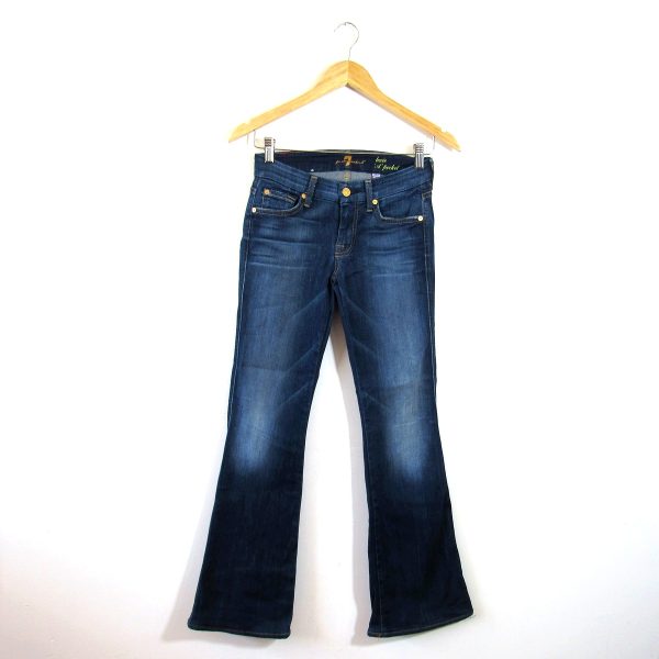 Calça jeans, 7 For All Mankind, Tamanho 36, Comprimento 92 cm