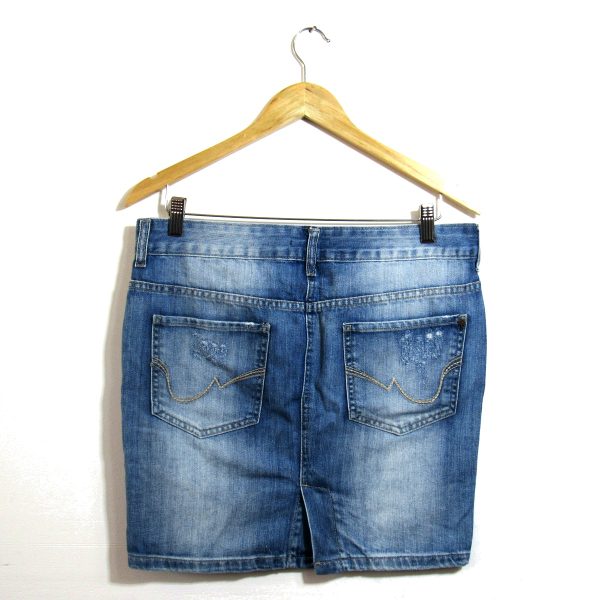 Alternative view of Saia Jeans, Le Lis Blanc, Tamanho 42, Comprimento 42 cm
