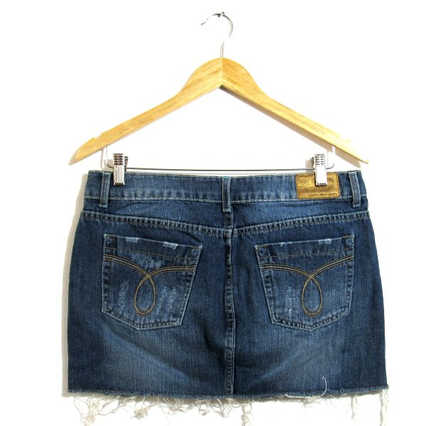 Alternative view of Saia Jeans, Calvin Klein, Tamanho 40, Comprimento 36 cm