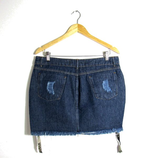 Alternative view of Saia Jeans, Mafia Brasileira, Tamanho 42, Comprimento 38 cm