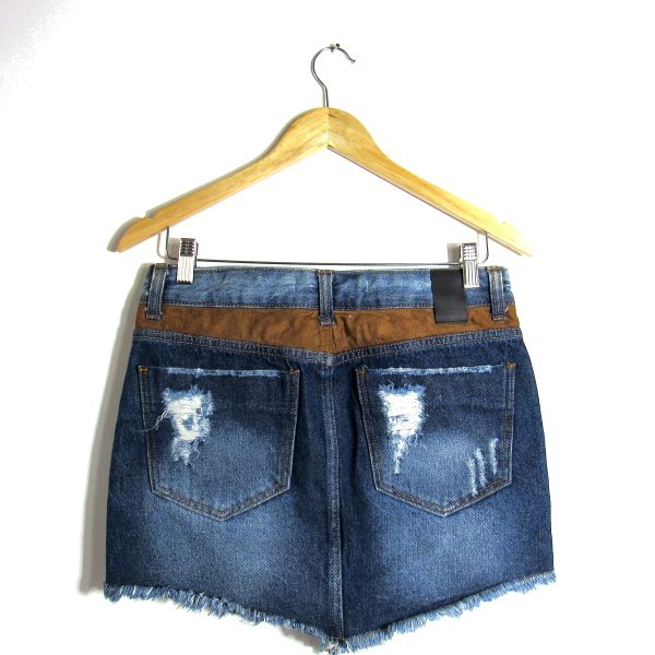 Alternative view of Saia Jeans, Afeghan, Tamanho 38, Comprimento 34 cm