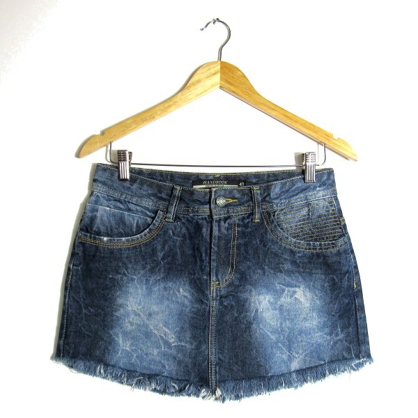 Saia Jeans, Handbook, Tamanho 40, Comprimento 34 cm