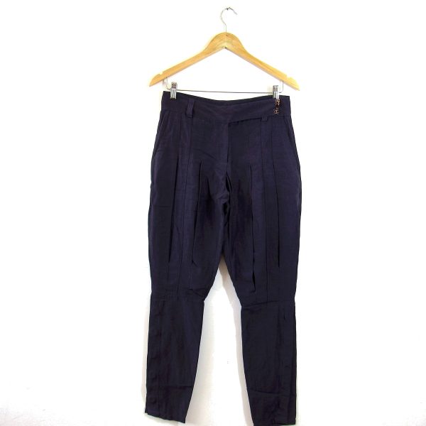Calça alfaiataria, Rosa Chá, Tamanho 38, Comprimento 102 cm