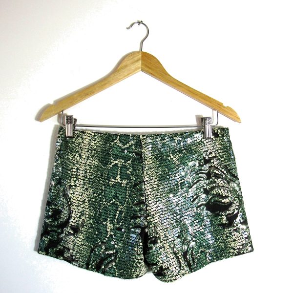 Alternative view of Shorts alfaiataria, Achadinhos MBB, Tamanho 38, Comprimento 28 cm