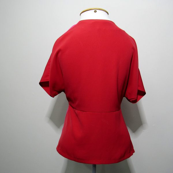 Alternative view of Blusa manga curta, Amaro, Tamanho 36, Comprimento 62 cm