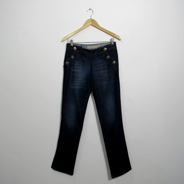 Calça jeans, Reverso, Tamanho 38, Comprimento 104 cm