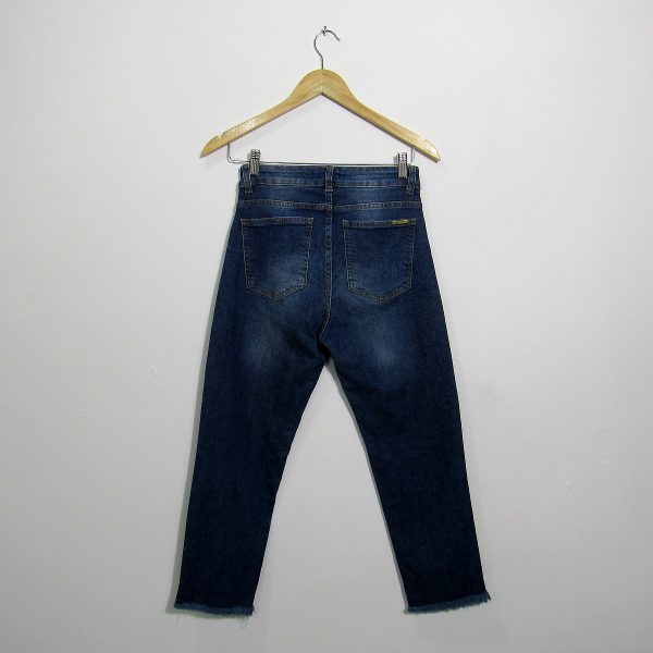 Alternative view of Calça jeans, Erva Doce, Tamanho 36, Comprimento 84 cm