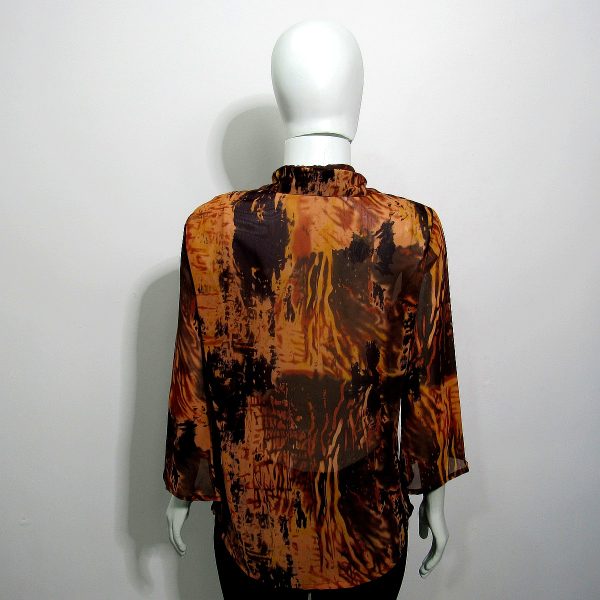 Alternative view of Blusa manga longa, Lucia Figueredo, Tamanho M, Comprimento 60 cm