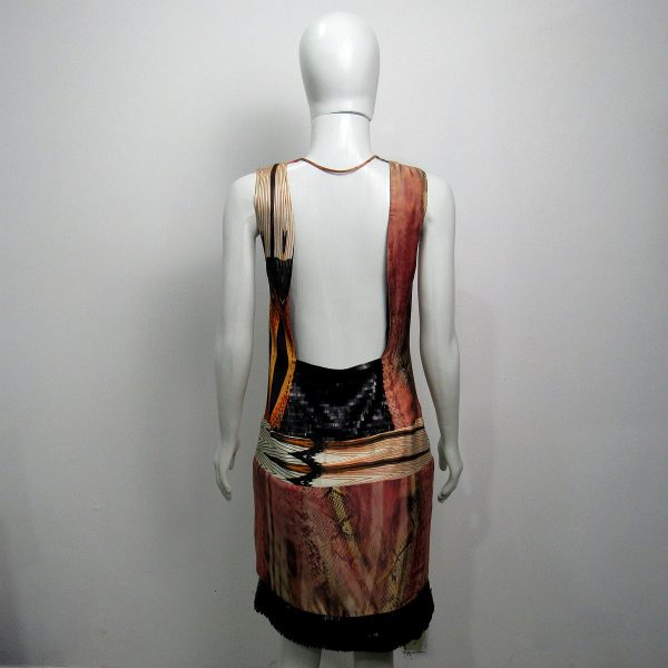 Alternative view of Vestido de festa, Vivaz, Tamanho M, Comprimento 92 cm