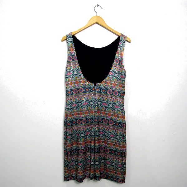 Alternative view of Vestido curto, Santa Rainha, Tamanho 40, Comprimento 100 cm