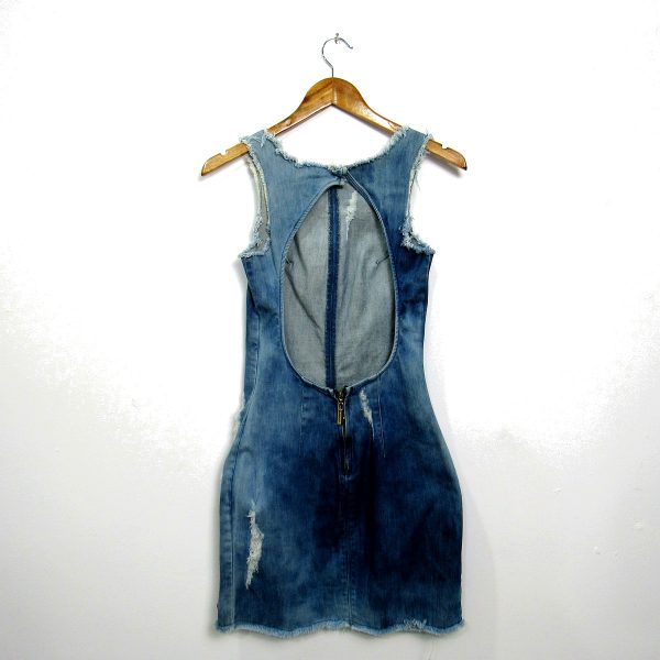 Alternative view of Vestido curto, Acostamento, Tamanho P, Comprimento 86 cm