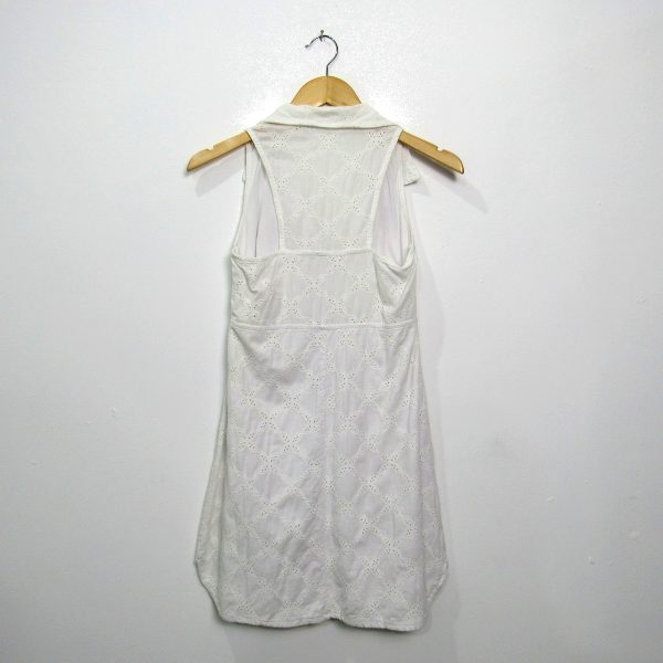 Alternative view of Vestido curto, Clorofila, Tamanho P, Comprimento 84 cm