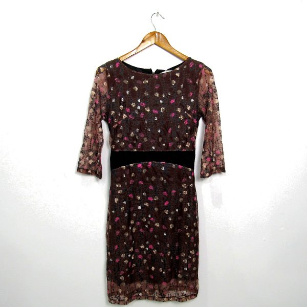 Vestido curto, Achadinho MBB, Tamanho P, Comprimento 98 cm
