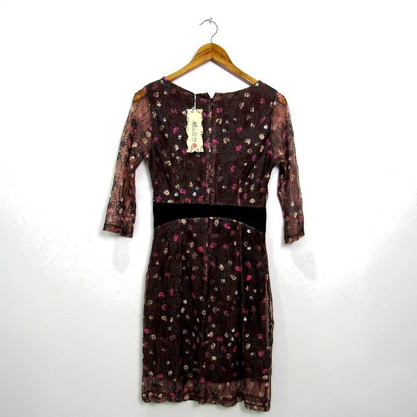 Alternative view of Vestido curto, Achadinho MBB, Tamanho P, Comprimento 98 cm
