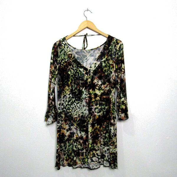 Vestido curto, Rubicon, Tamanho P, Comprimento 86 cm