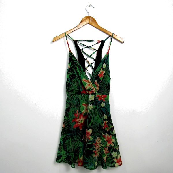 Vestido curto, C&A, Tamanho 36, Comprimento 86 cm