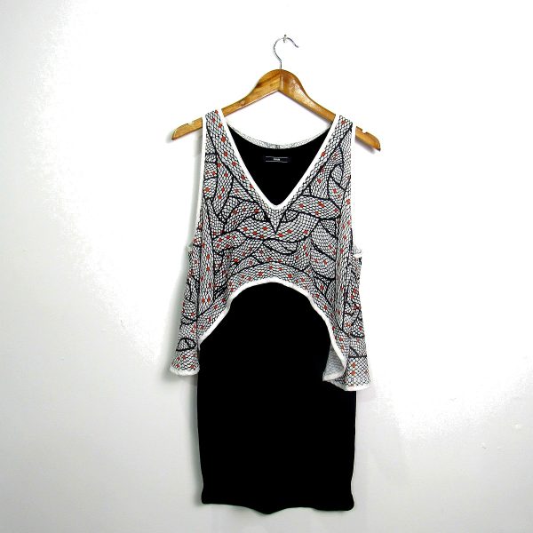 Vestido curto, Forum, Tamanho M, Comprimento 86 cm