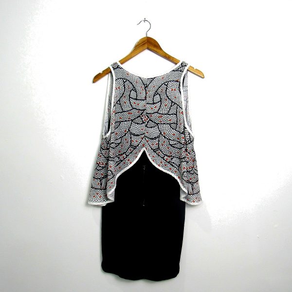 Alternative view of Vestido curto, Forum, Tamanho M, Comprimento 86 cm