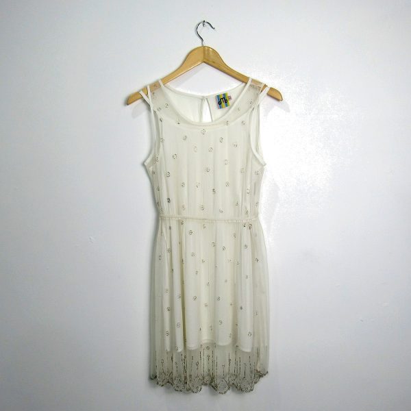 Vestido curto, Emme, Tamanho M, Comprimento 92 cm
