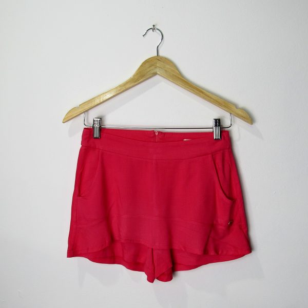 Shorts alfaiataria, Málagah, Tamanho 34, Comprimento 32 cm