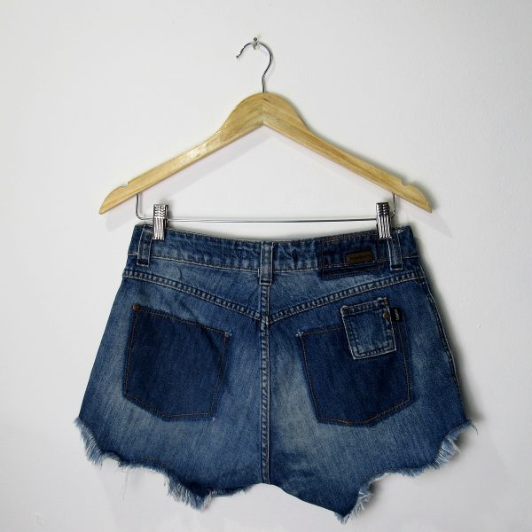 Alternative view of Shorts jeans, Trama Jeans, Tamanho 38, Comprimento 28 cm