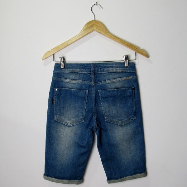 Alternative view of Shorts jeans, M. Officer, Tamanho 36, Comprimento 48 cm