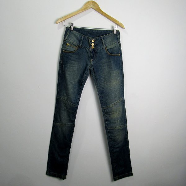 Calça jeans, M.Officer, Tamanho 38, Comprimento 104 cm