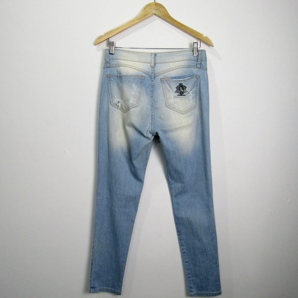 Alternative view of Calça jeans, Lança Perfume, Tamanho 40, Comprimento 96 cm