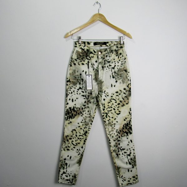 Calça Sarja, Lança Perfume, Tamanho 36, Comprimento 98 cm