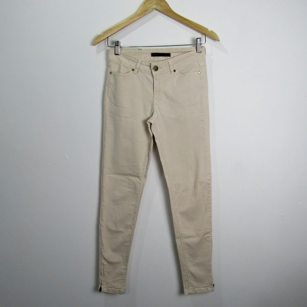 Calça Sarja, Zara, Tamanho 36, Comprimento 90 cm