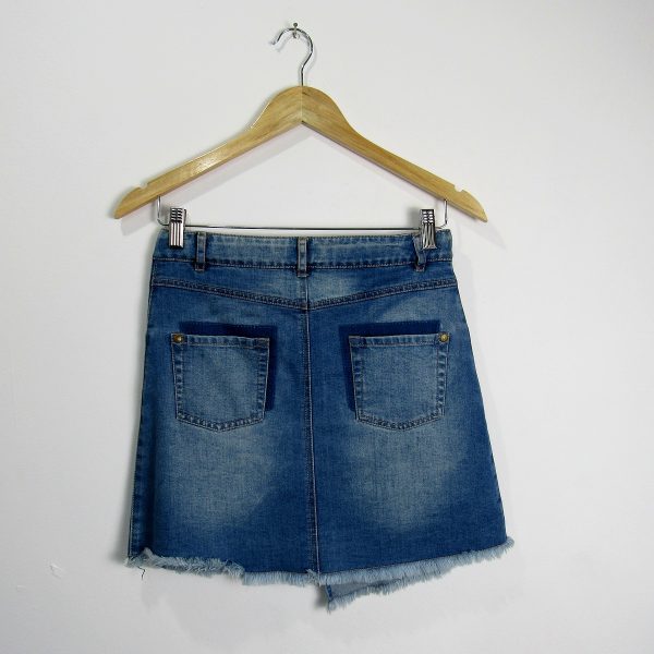 Alternative view of Saia Jeans, Tommy Hilfiger, Tamanho 34, Comprimento 42 cm