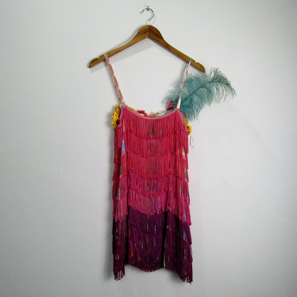 Alternative view of Vestido curto, Farm, Tamanho M, Comprimento 86 cm