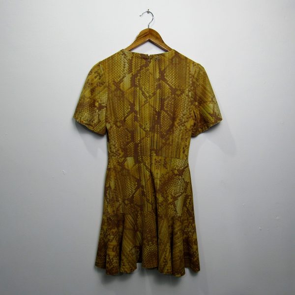 Alternative view of Vestido curto, Bobô, Tamanho P, Comprimento 88 cm