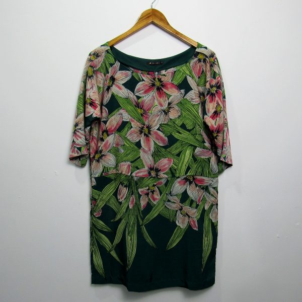 Vestido curto, Maria Filó, Tamanho M, Comprimento 90 cm