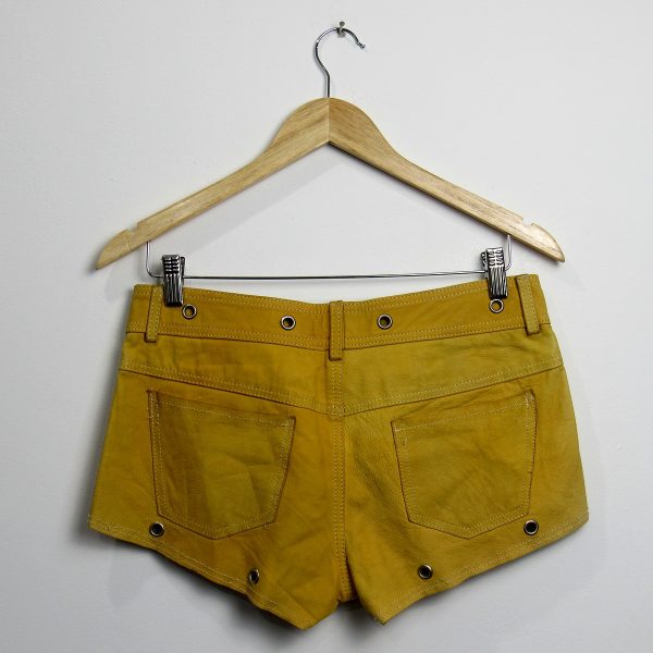 Alternative view of Shorts Couro, Ross Disera, Tamanho 38, Comprimento 22 cm