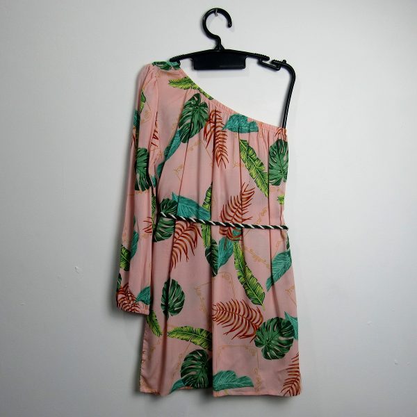 Alternative view of Vestido curto, Magrela, Tamanho M, Comprimento 82 cm