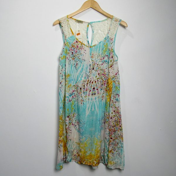 Vestido curto, Cony Green, Tamanho M, Comprimento 96 cm