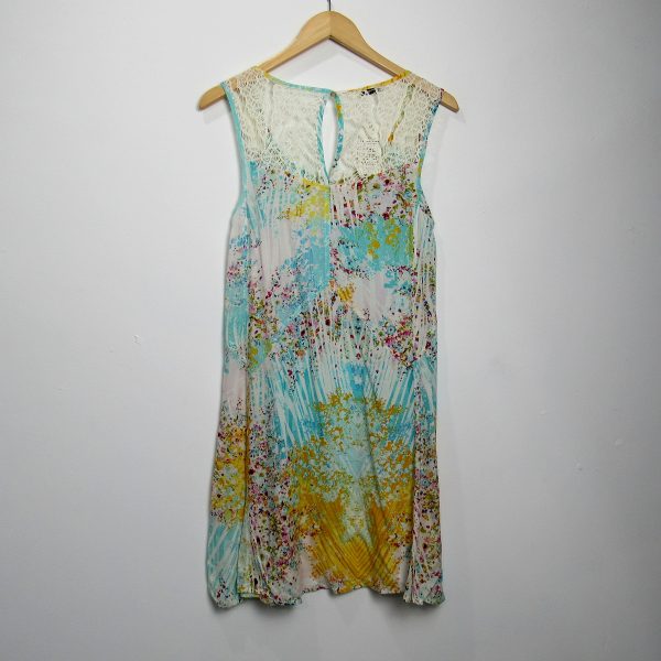 Alternative view of Vestido curto, Cony Green, Tamanho M, Comprimento 96 cm