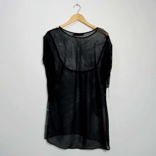Alternative view of Vestido curto, John John, Tamanho P, Comprimento 88 cm