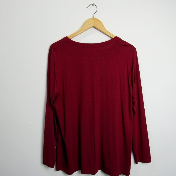 Alternative view of Blusa manga longa, Arian, Tamanho GG, Comprimento 76 cm