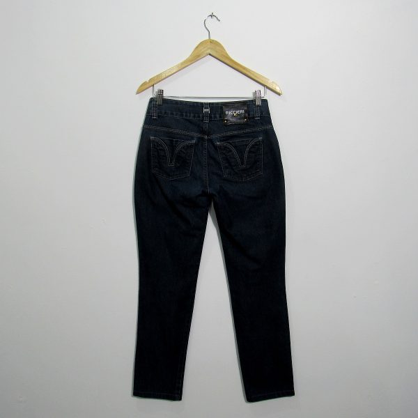 Alternative view of Calça jeans, Ricciere, Tamanho 38, Comprimento 98 cm